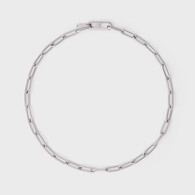 Rhodium Plated Sterling Silver