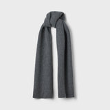 Classic Cashmere Ribbed Scarf