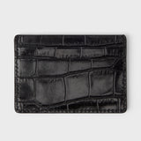 Croco Leather Card Holder
