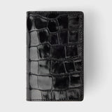 Croco Leather Passport Cover