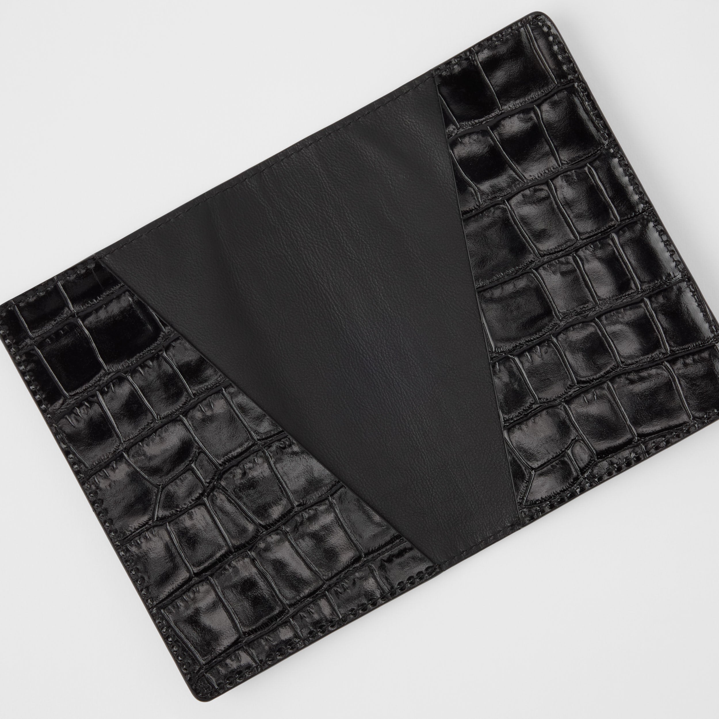 Passport Cover - Croco Leather - Singular Society