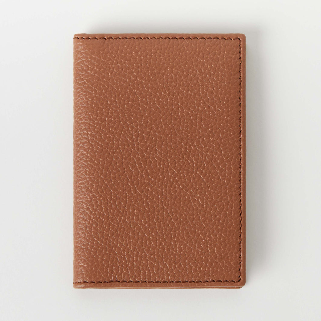 Full-Grain Leather Bifold Card Holder