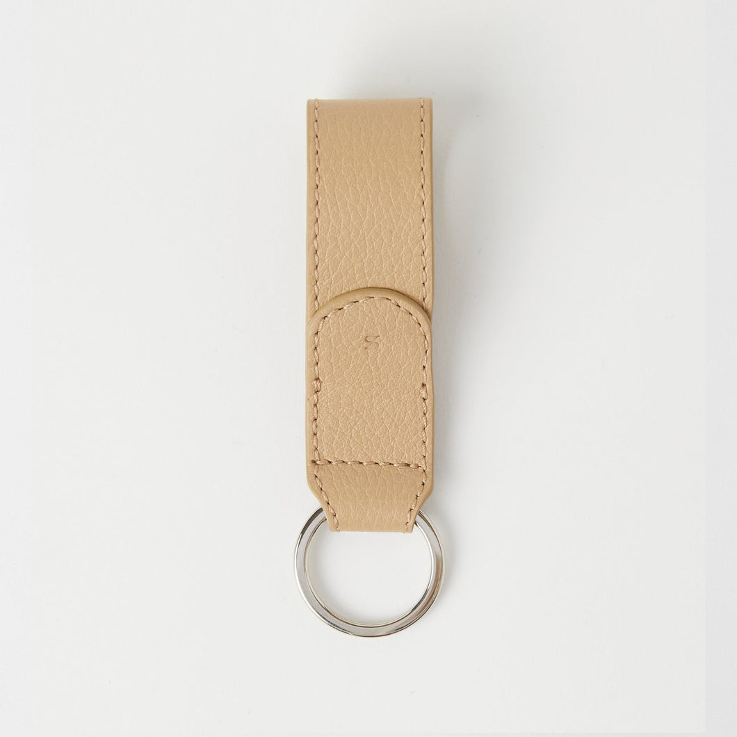 Full-Grain Leather Key Ring