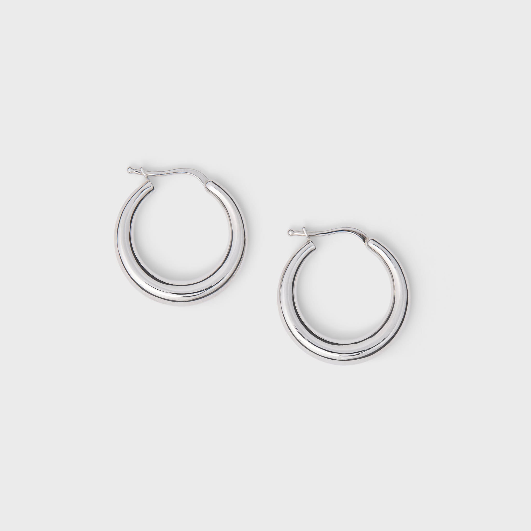 Rhodium Plated Sterling Silver