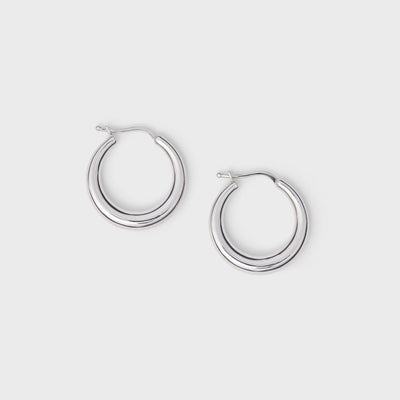 Rhodium Plated Sterling Silver
