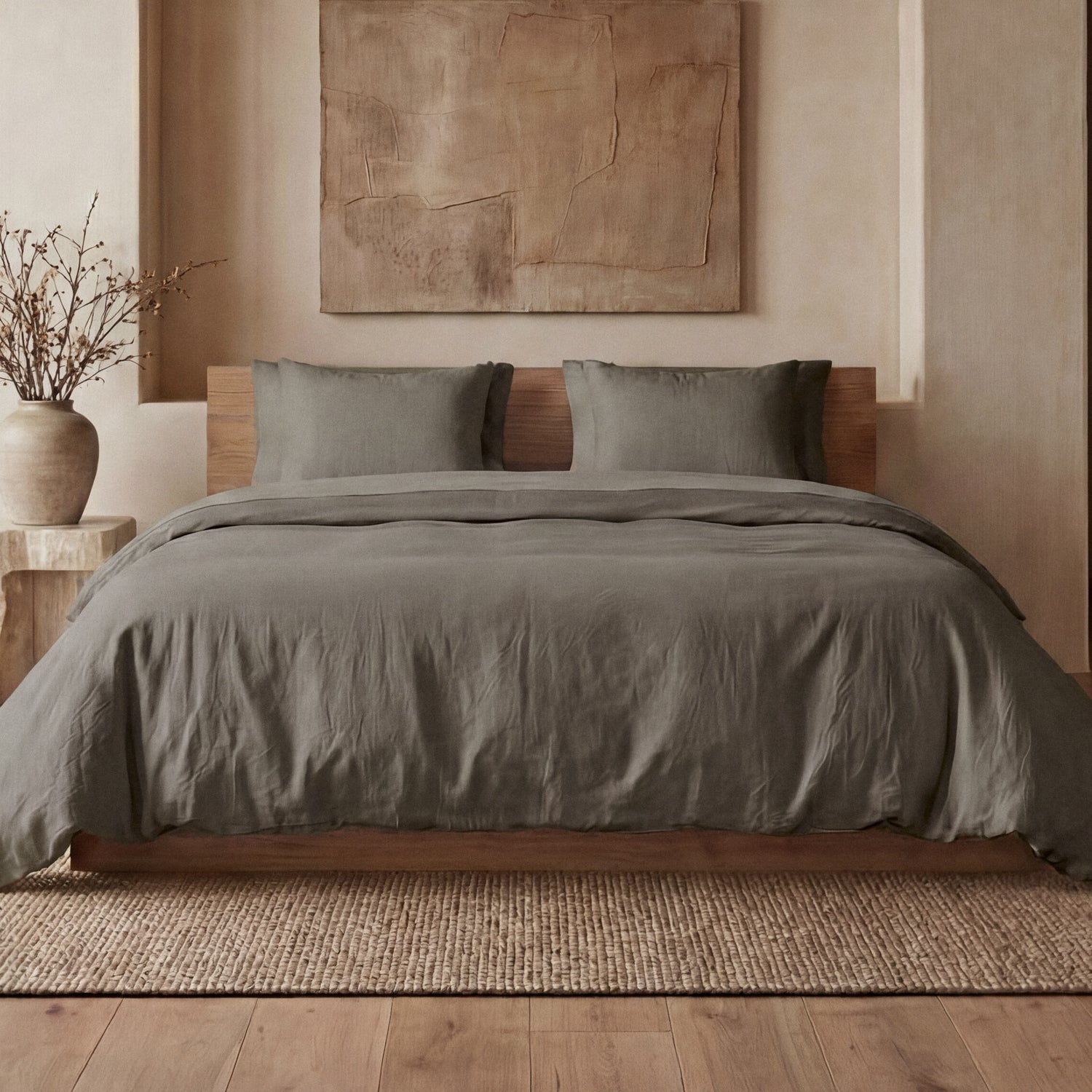 Linen Pillow Cover 2-P