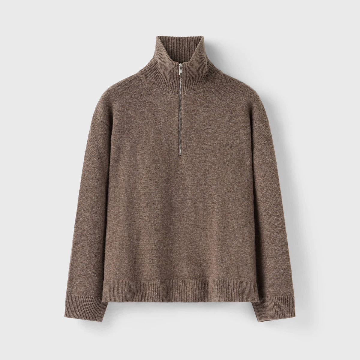 Women's Cashmere Half Zip Sweater