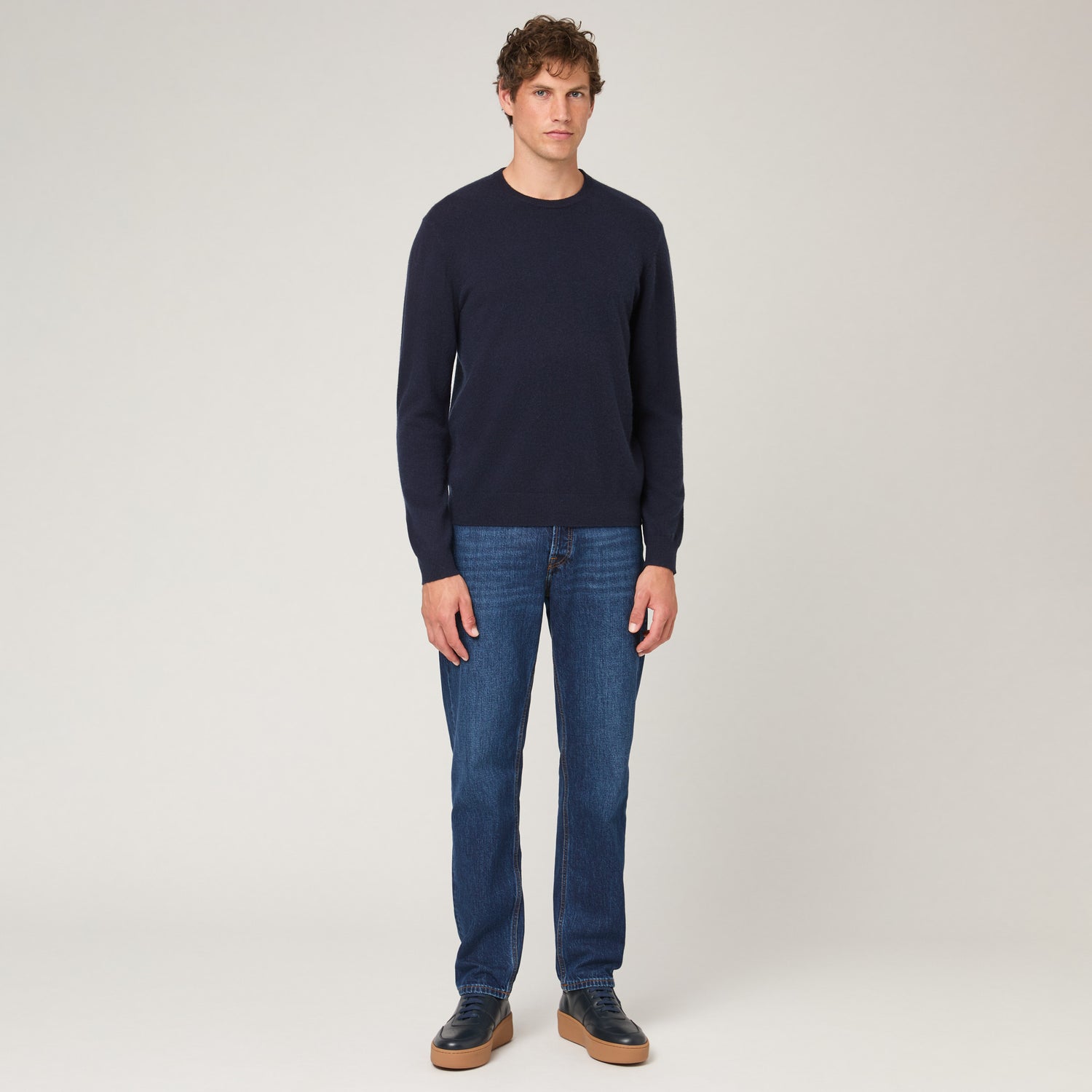 Men's Cashmere Crewneck Sweater