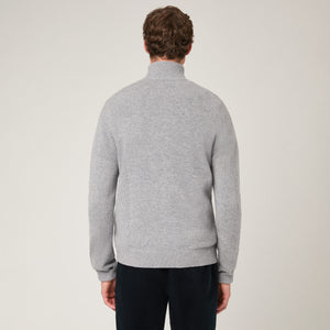 Men's Cashmere Half Zip Sweater