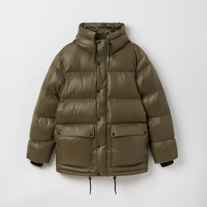 Men's Hooded Goose Down Puffer