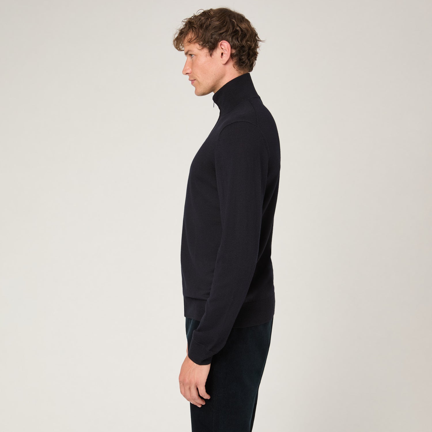 Men's Merino Full Zip Cardigan