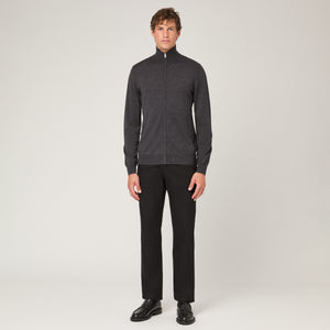 Men's Merino Full Zip Cardigan