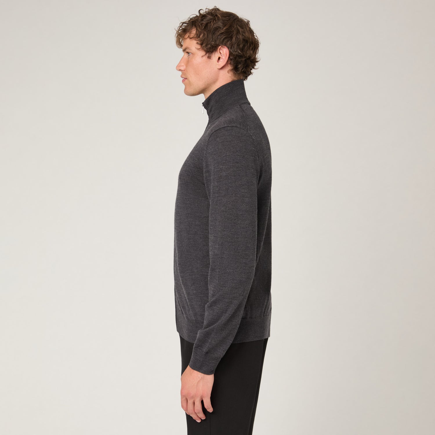 Men's Merino Full Zip Cardigan