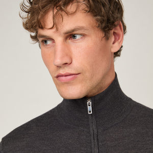 Men's Merino Full Zip Cardigan