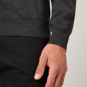 Men's Merino Full Zip Cardigan