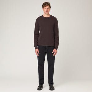 Men's Heavy Cashmere Crewneck Sweater