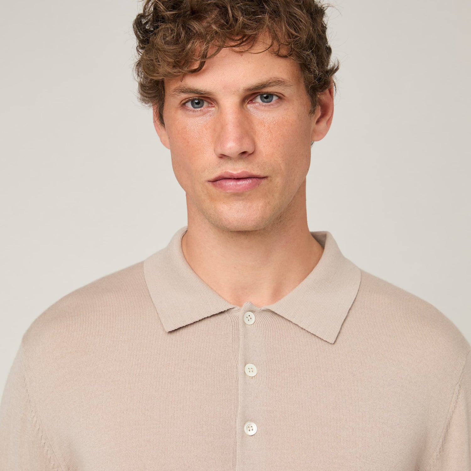 Men's Merino Long Sleeve Polo