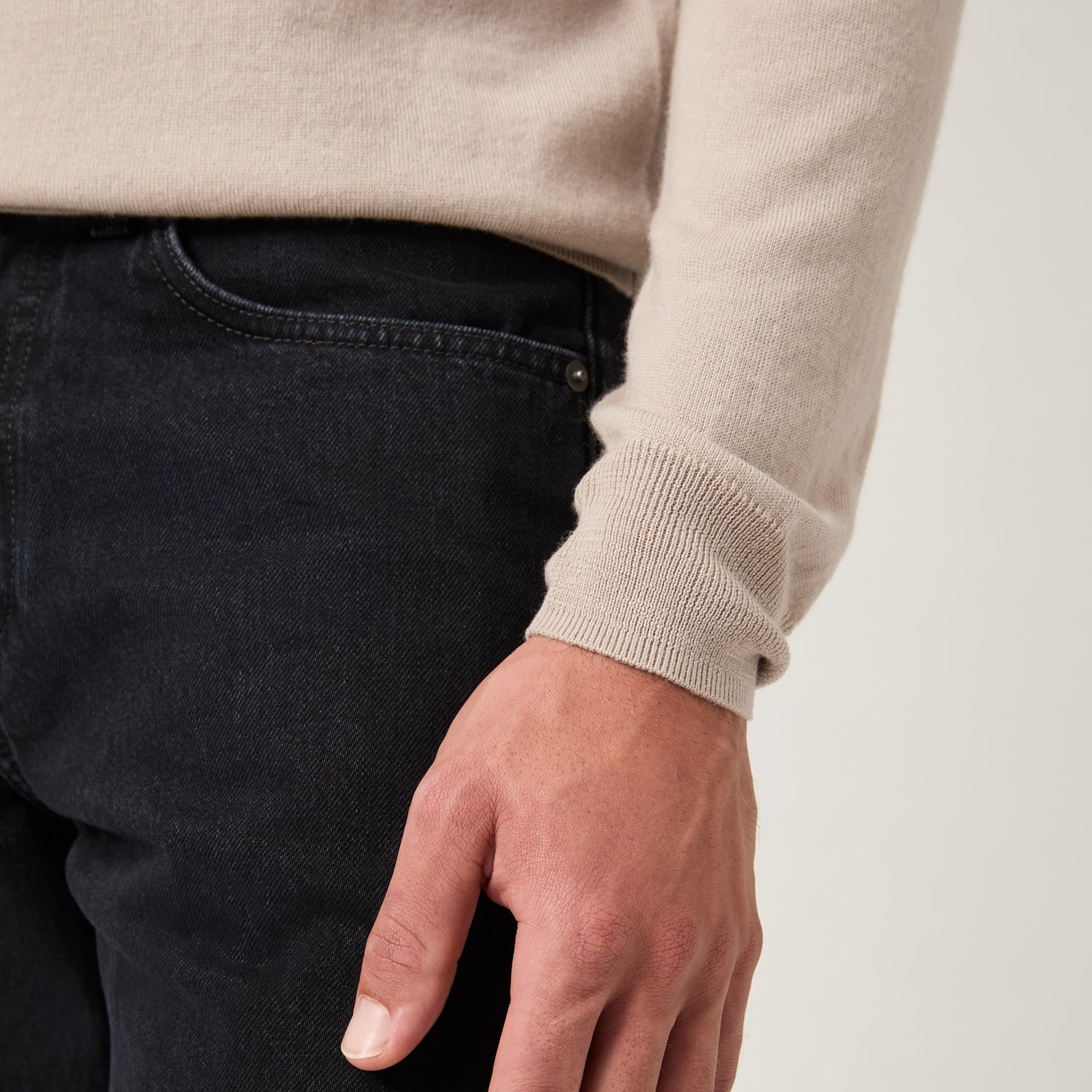 Men's Merino Long Sleeve Polo