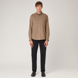 Men's Relaxed Button Down Corduroy Shirt