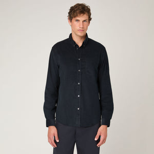 Men's Relaxed Button Down Corduroy Shirt