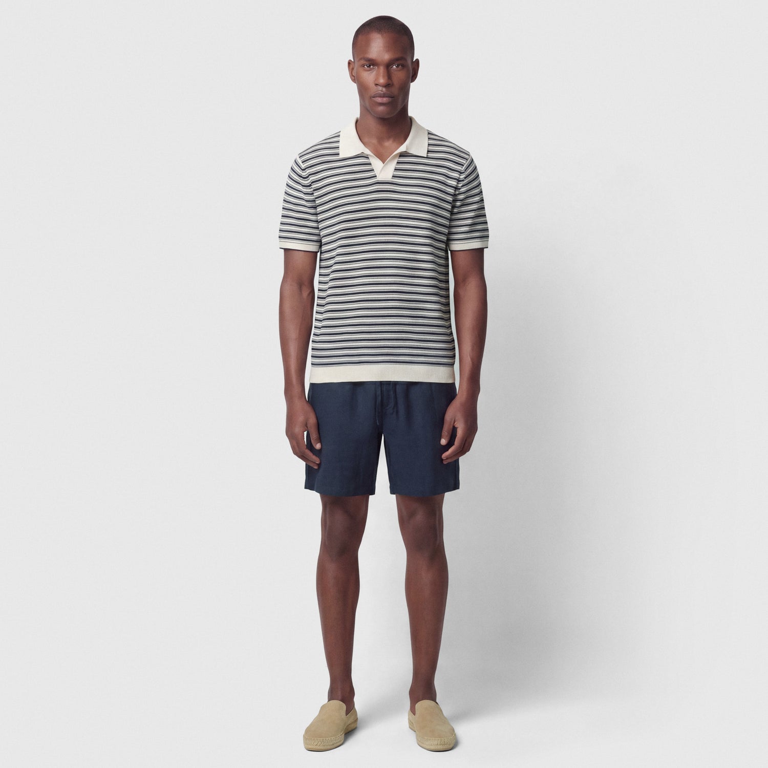 Men's Linen Drawstring Shorts