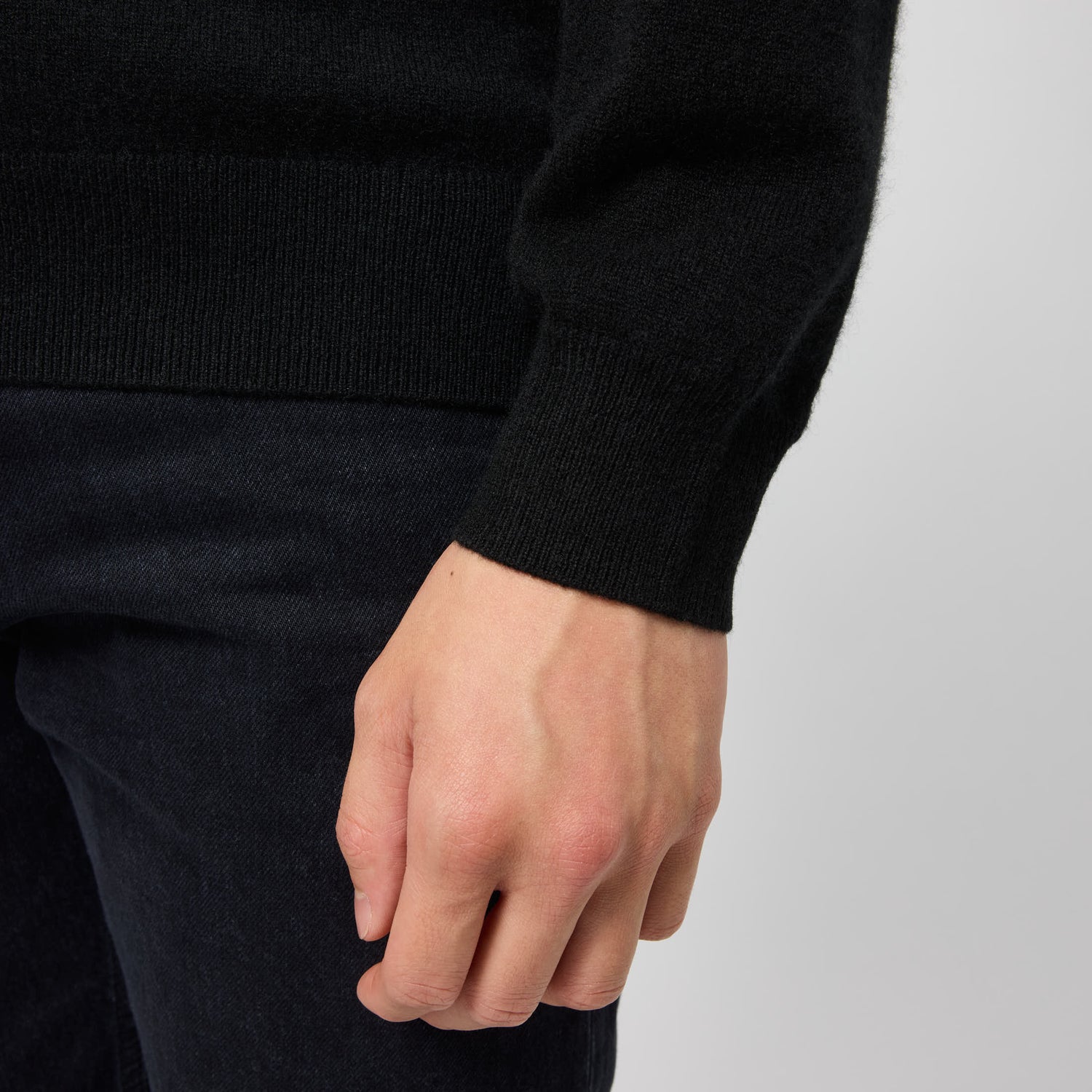 Men's Cashmere Polo Sweater
