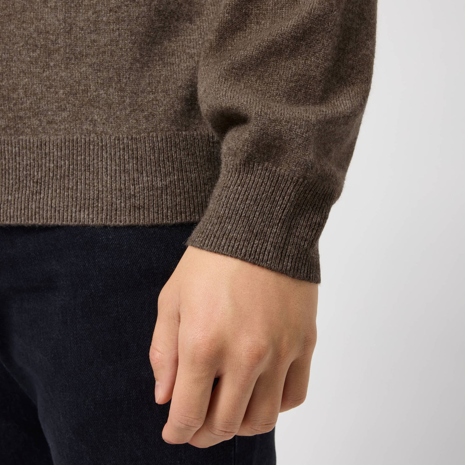 Men's Cashmere Polo Sweater