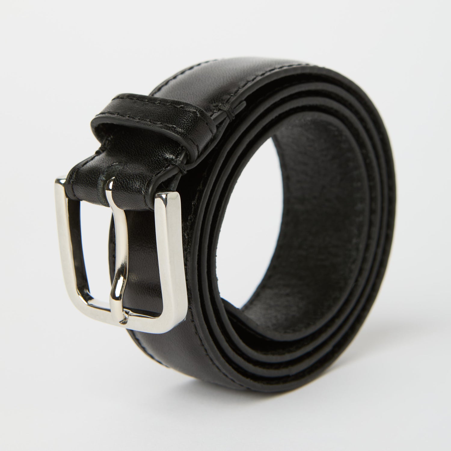Herrbälte i läder 30 mm