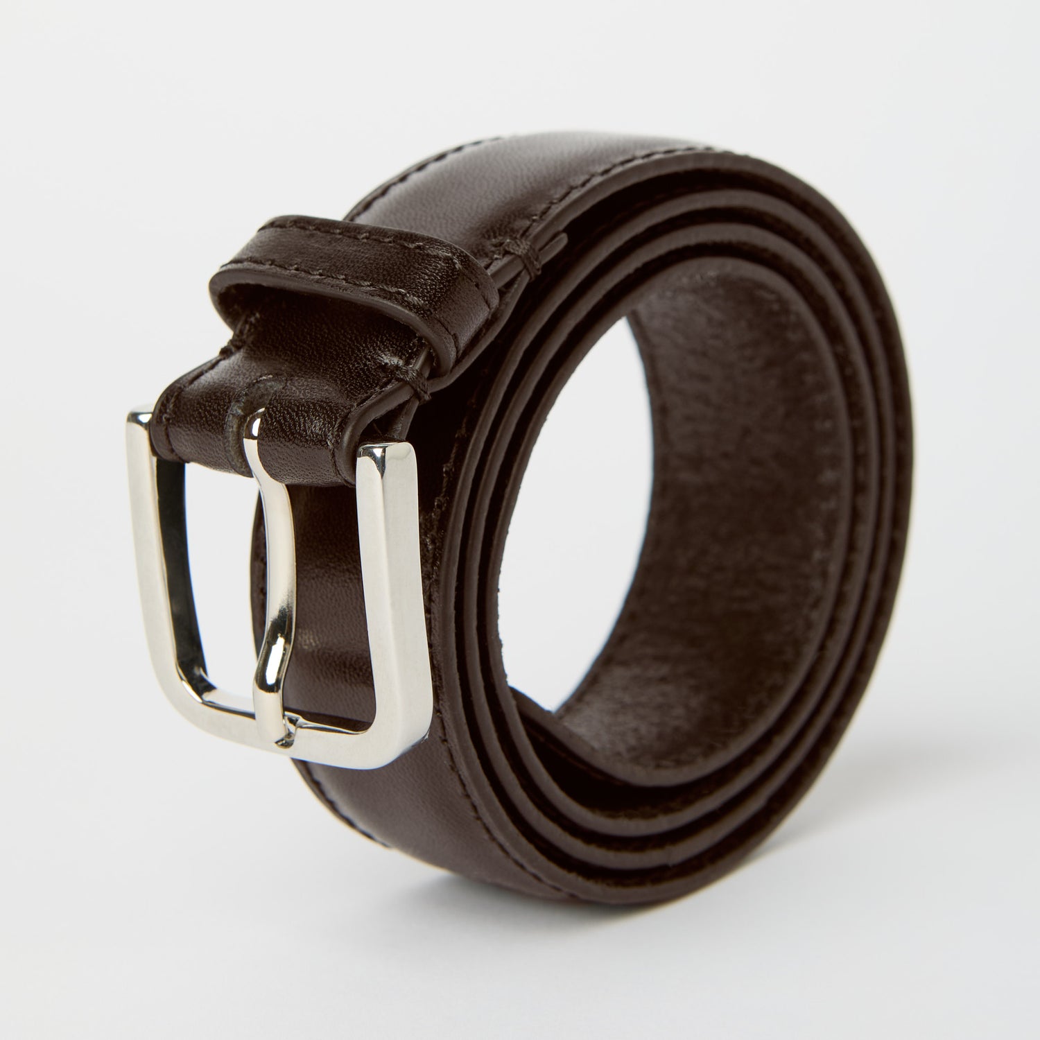 Herrbälte i läder 30 mm