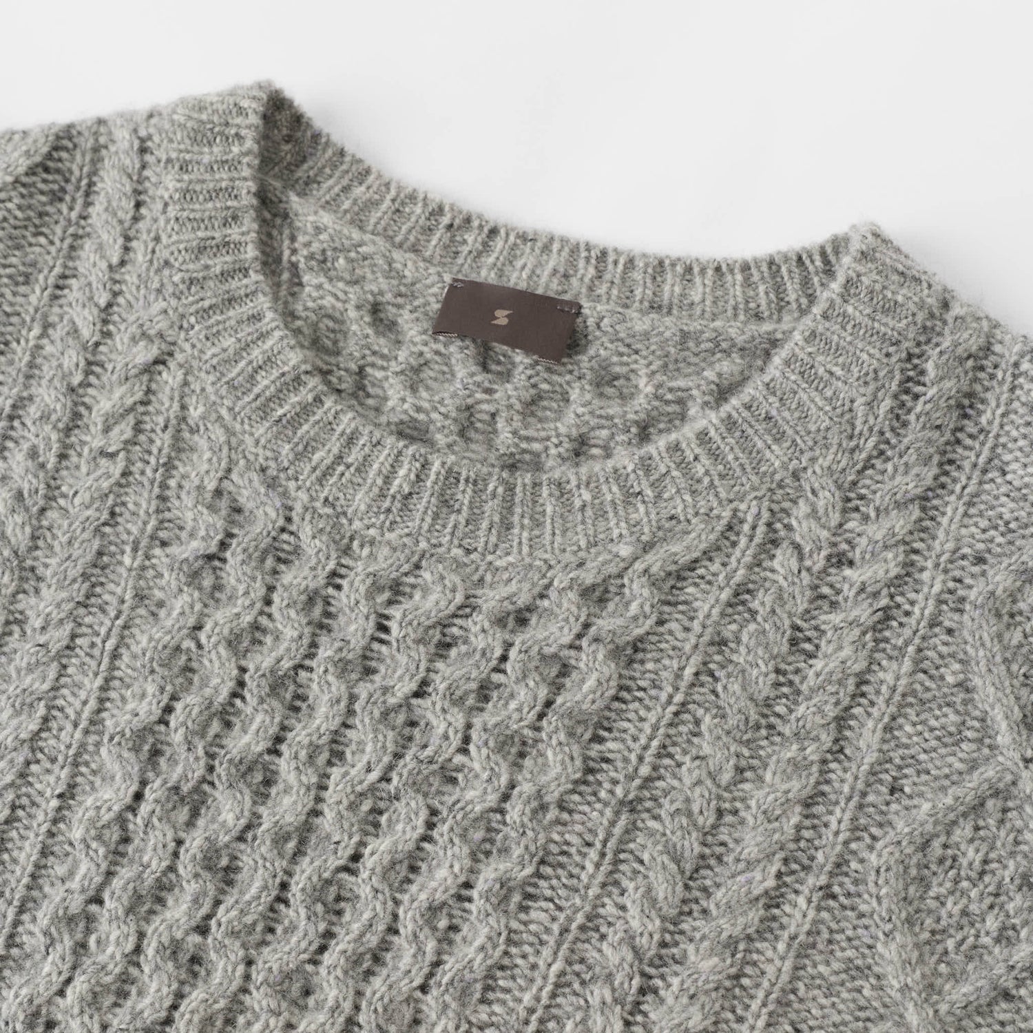 Men's Cashmere Cable Knit Sweater