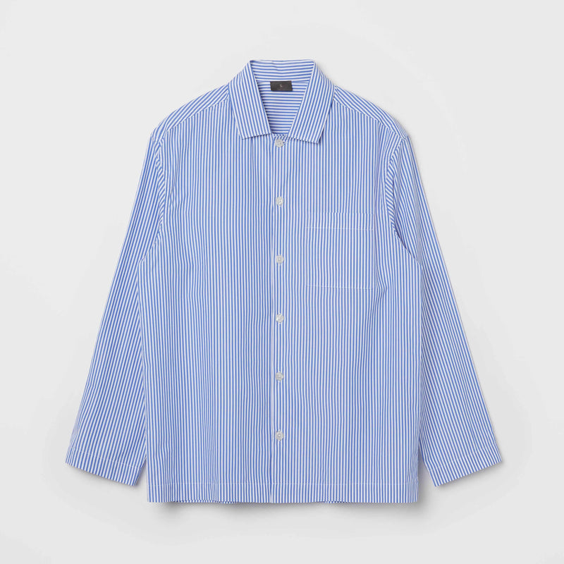 Men's Cotton Poplin Pyjama Shirt | Soft Comfort | Sleep