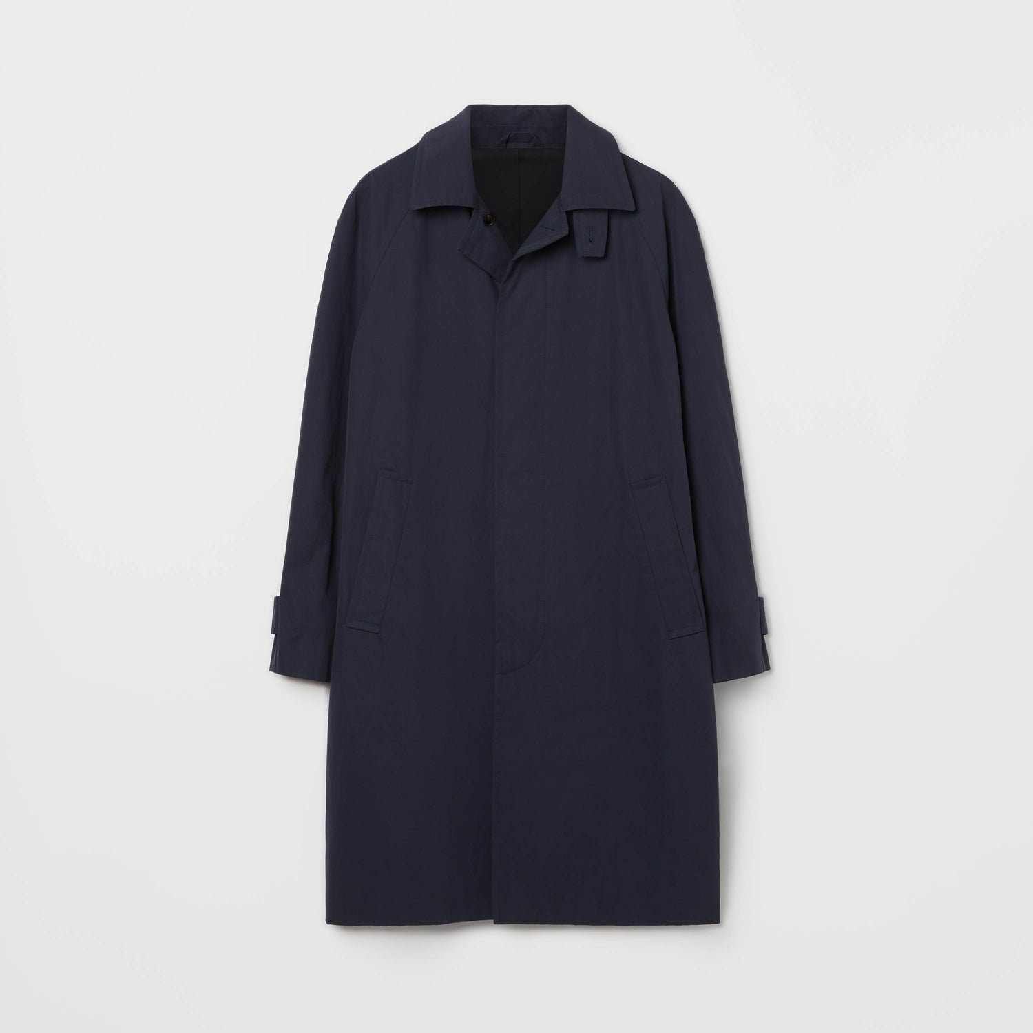 Men's Cotton-Twill Trench Coat