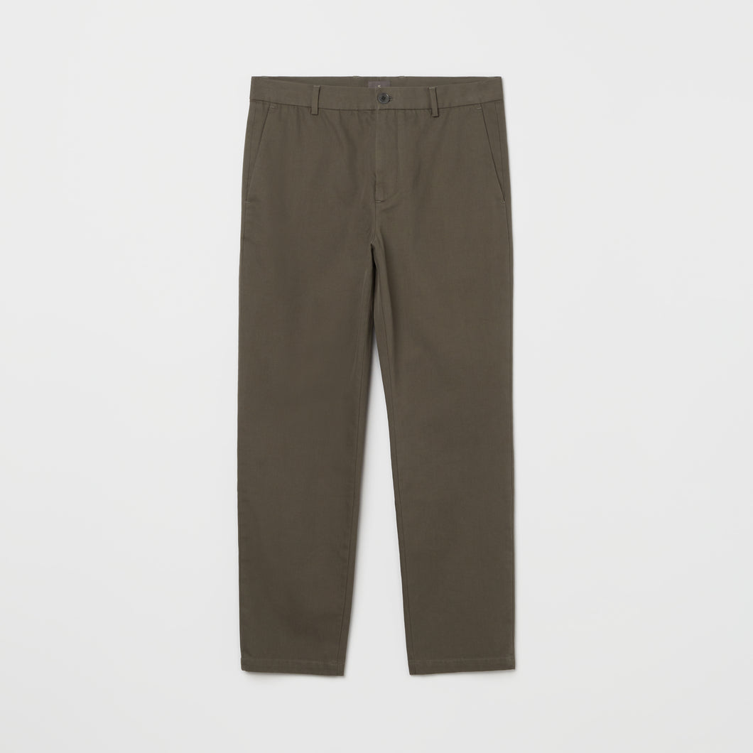 Men's Tapered Cotton Twill Chinos