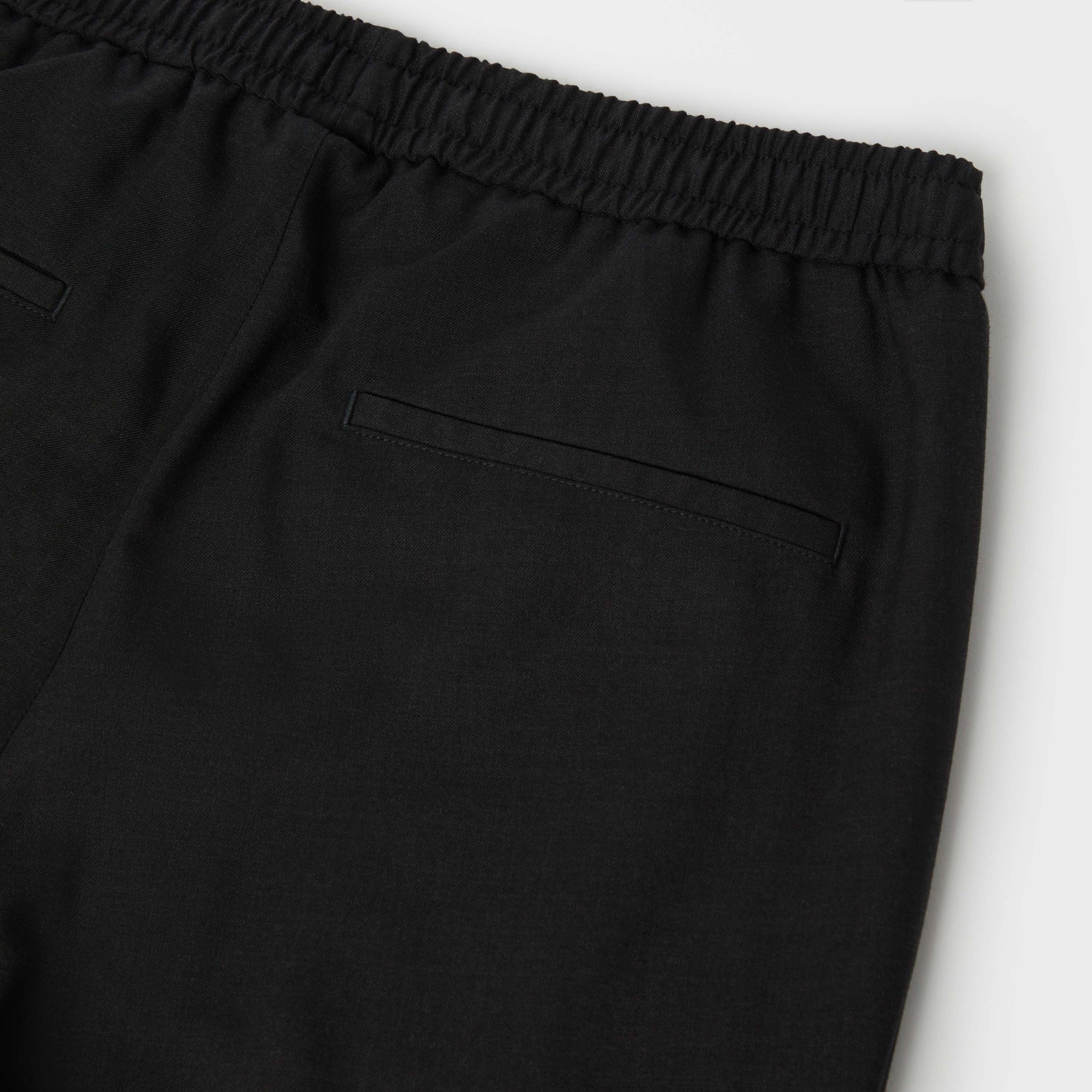 Men's Wool Drawstring Trousers