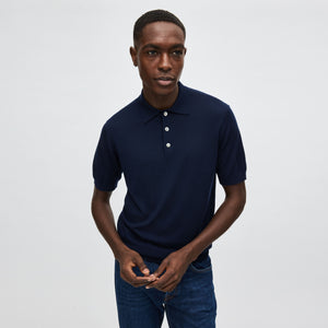 Men's Merino Short Sleeve Polo