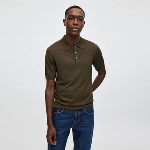 Men's Merino Short Sleeve Polo