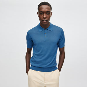 Men's Merino Short Sleeve Polo