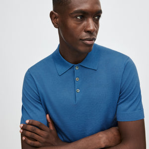 Men's Merino Short Sleeve Polo