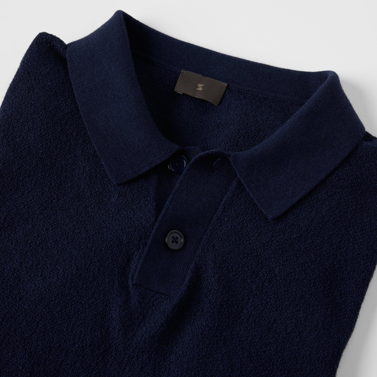 Men's Cashmere-Cotton Boucle Polo