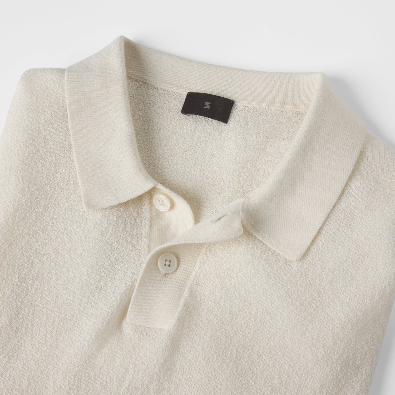 Men's Cashmere-Cotton Boucle Polo