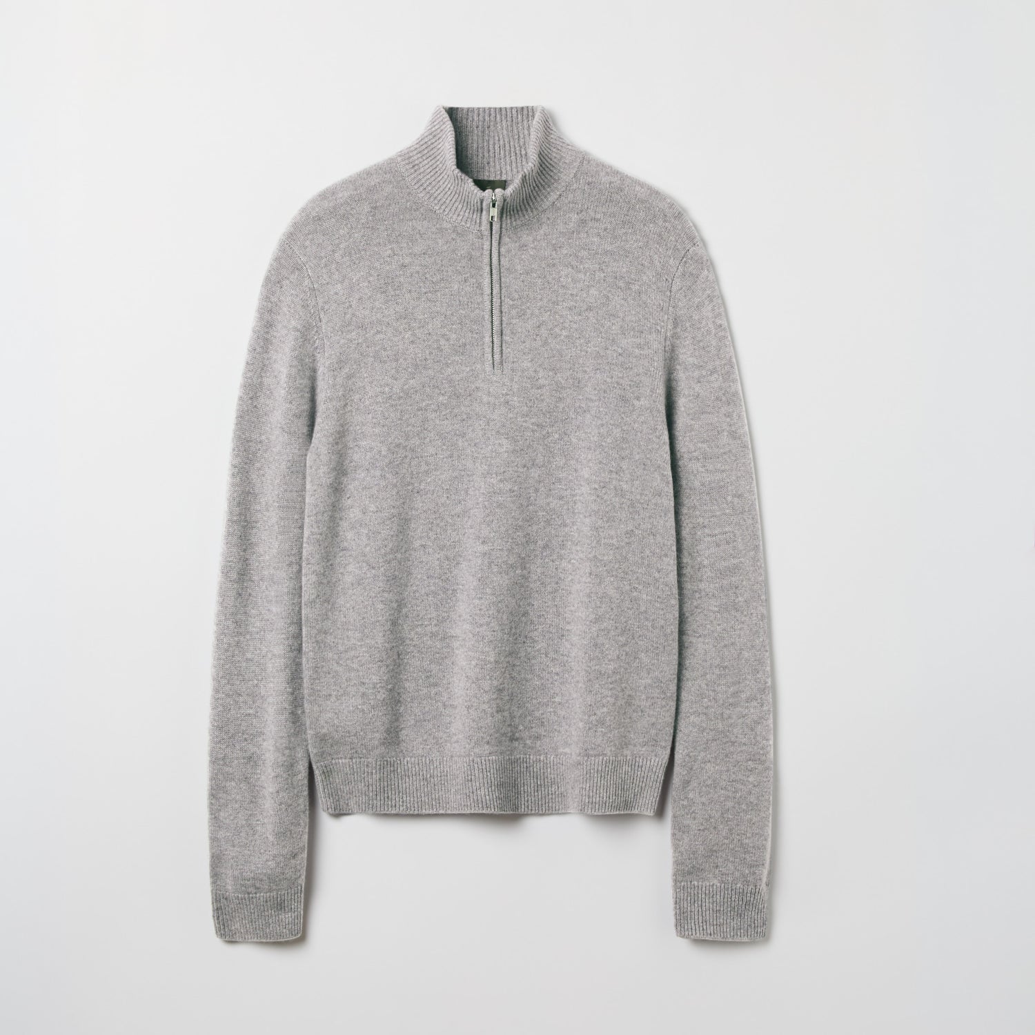 Men's Cashmere Half Zip Sweater