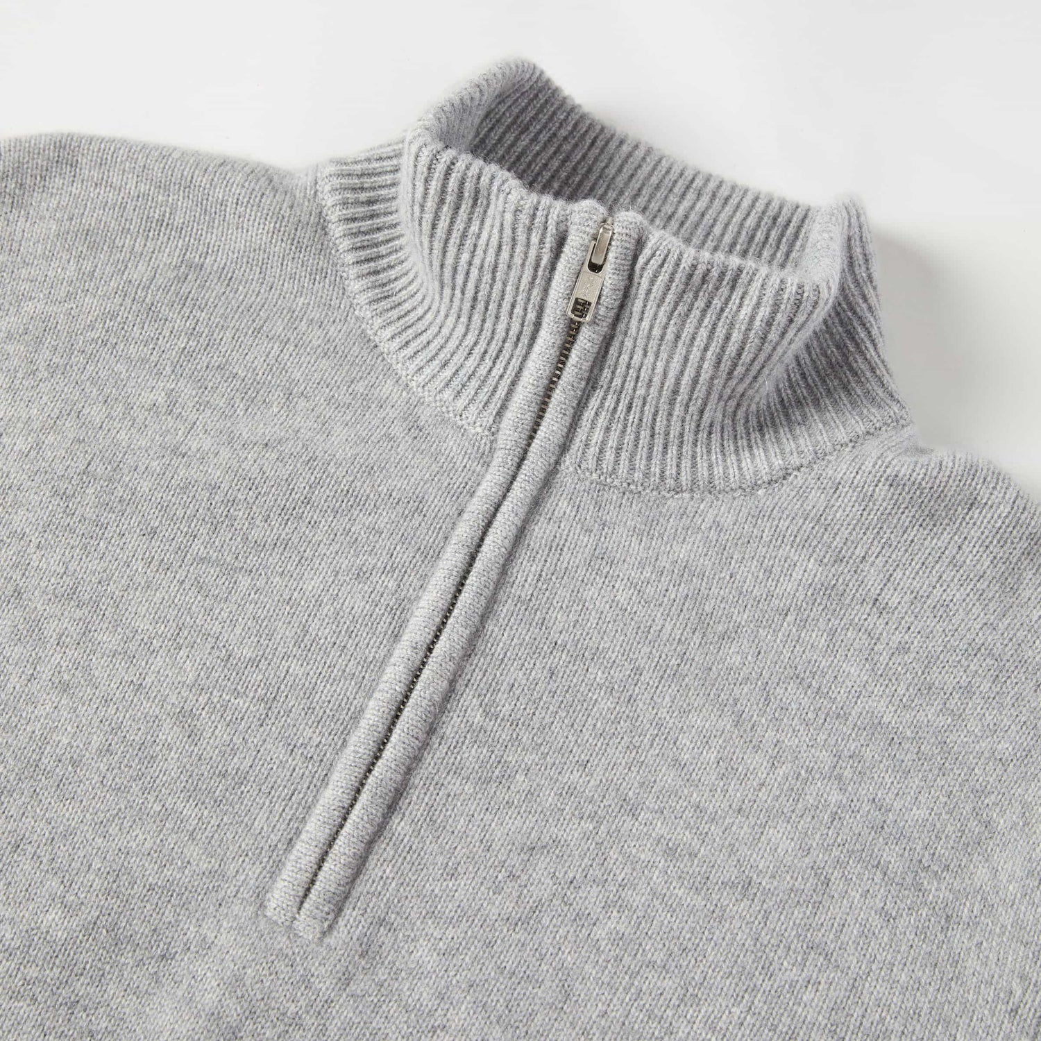 Men's Cashmere Half Zip Sweater