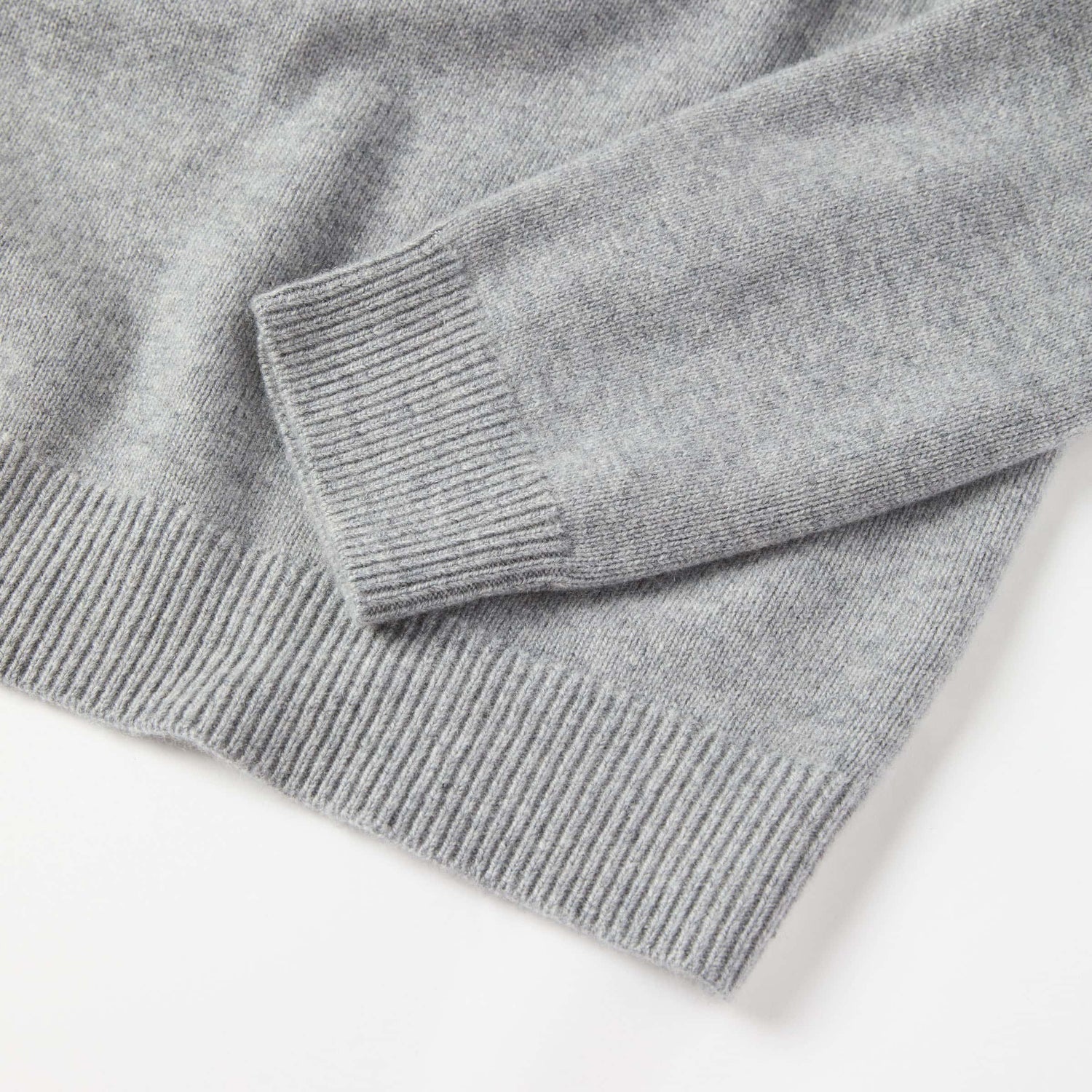 Men's Cashmere Half Zip Sweater