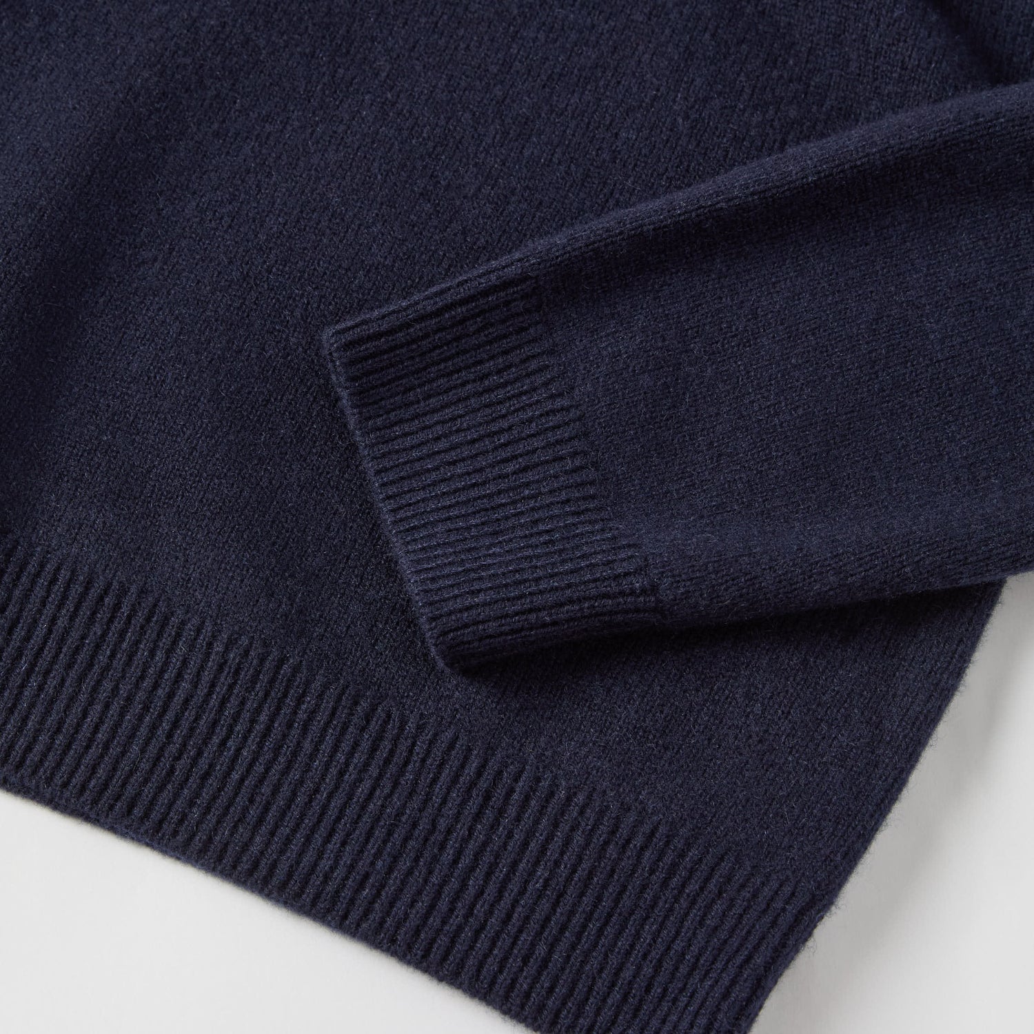 Men's Cashmere Half Zip Sweater