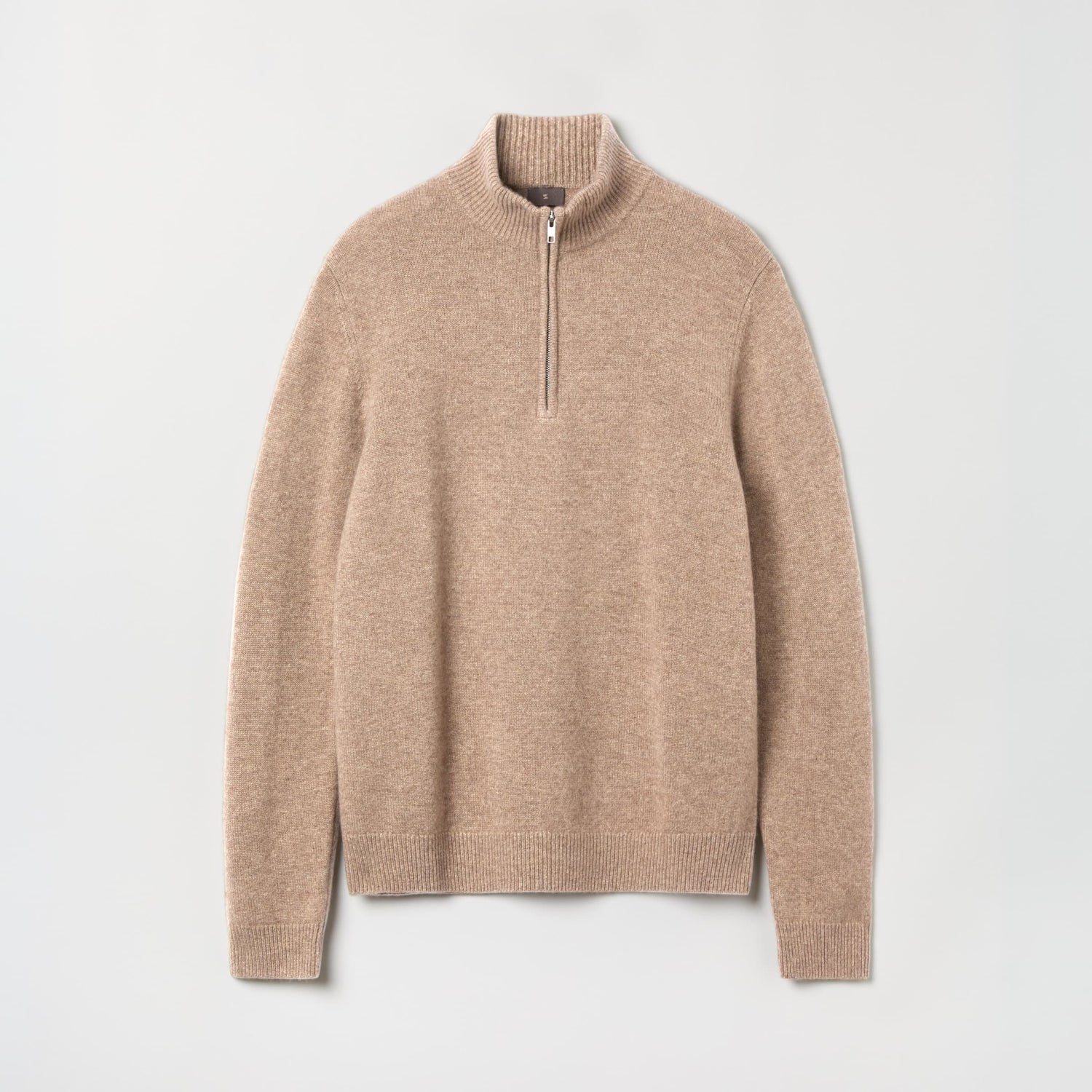 Men's Cashmere Half Zip Sweater