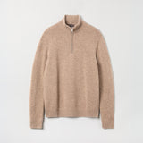 Men's Cashmere Half Zip Sweater