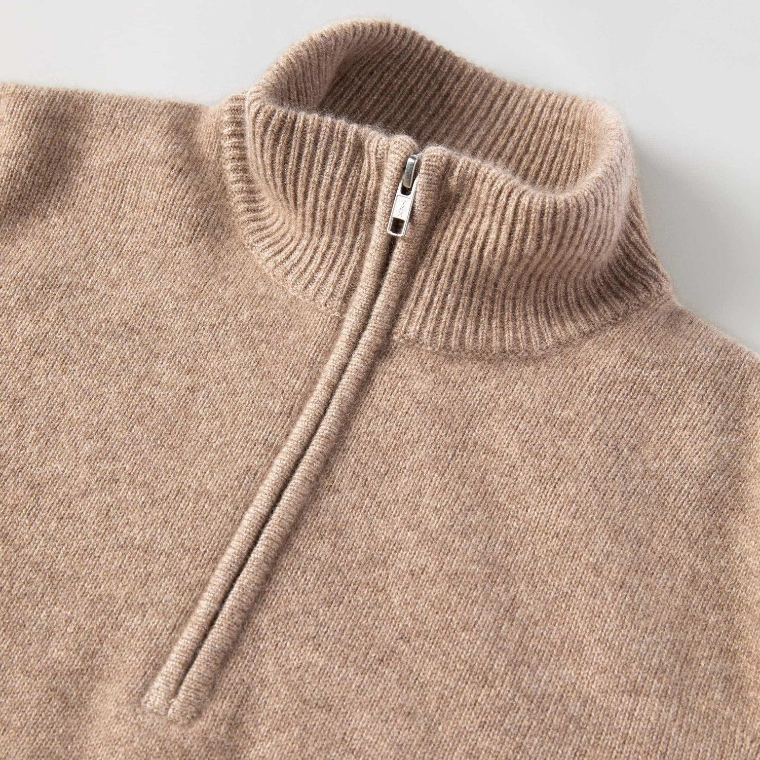 Men's Cashmere Half Zip Sweater