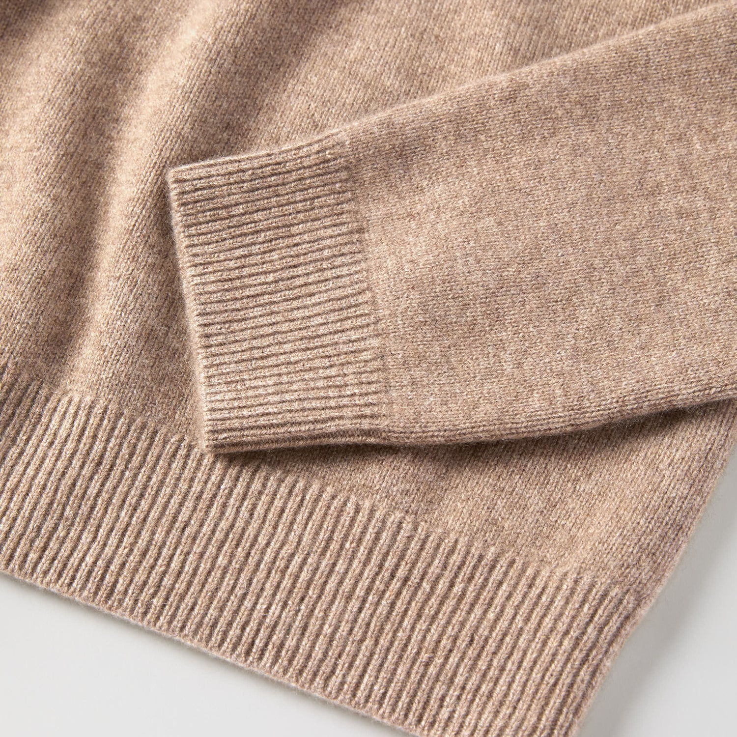 Men's Cashmere Half Zip Sweater