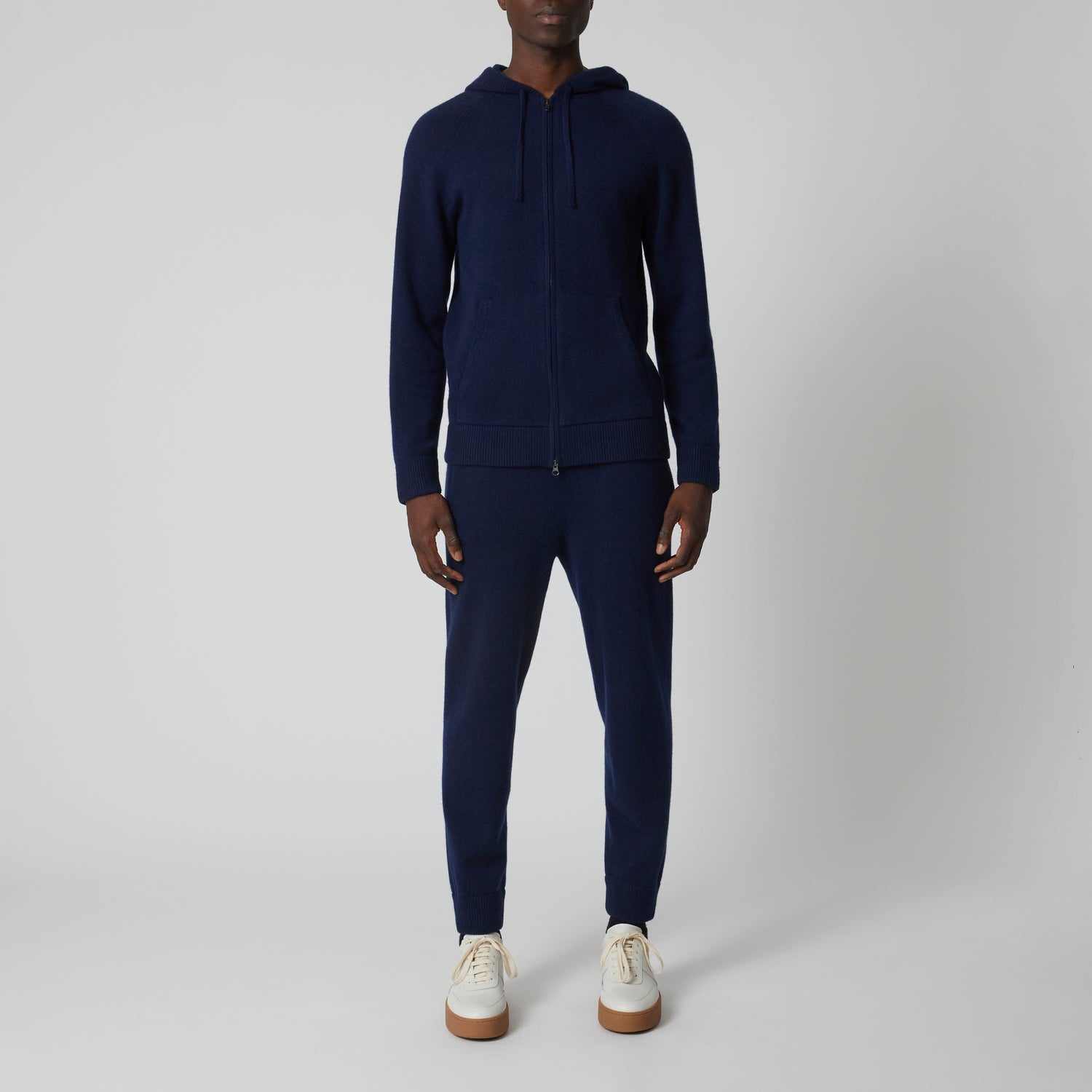Men's Cashmere Zip Hoodie