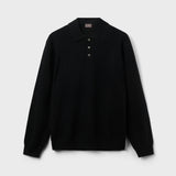 Men's Cashmere Polo Sweater